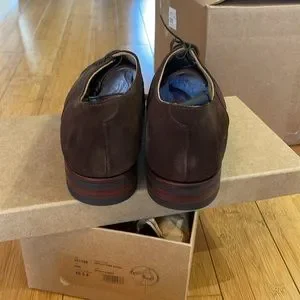 MEERMIN 101198 Rapello DARK BROWN SUEDE sole double Rubber- US 11.5–UK 10.5 E Meermin | Shoes | Meermin 1198 Rapello Dark Brown Suede Sole  main image 2